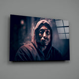 Tupac Glass Wall Art || Designer Collection