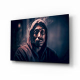 Tupac Glass Wall Art || Designer Collection