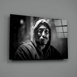 Tupac Glass Wall Art || Designer Collection