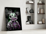 Neon Mouse Glass Wall Art || Designer Collection