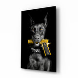 Gun Dog || Collection de créateurs Impression Sur Verre