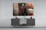 Joker Glass Wall Art|| Designer's Collection