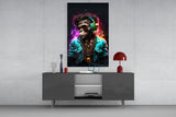 Feel the Music Glass Wall Art|| Designer's Collection