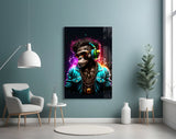 Feel the Music Glass Wall Art|| Designer's Collection