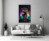 Feel the Music Glass Wall Art|| Designer's Collection