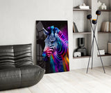 Zebra Glass Wall Art|| Designer's Collection