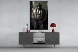 Mr. Inspector Glass Wall Art|| Designer's Collection