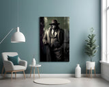 Mr. Inspector Glass Wall Art|| Designer's Collection