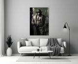 Mr. Inspector Glass Wall Art|| Designer's Collection