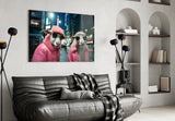 Friends of Shaun Glass Wall Art | Designer’s Collection