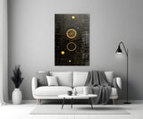 Ancient Sky Glass Wall Art|| Designer's Collection