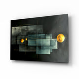 Planet Race Glass Wall Art|| Designer's Collection