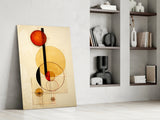 Circles Glass Wall Art|| Designer's Collection