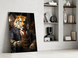 Duke Lion Glass Wall Art|| Designer's Collection