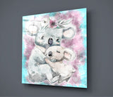 Koala Glass Wall Art