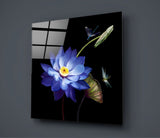 Flower Glass Wall Art