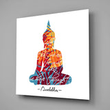 Buddha Glass Wall Art