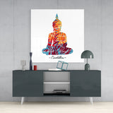 Buddha Glass Wall Art