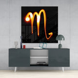 Horoscopes - Scorpio Glass Wall Art