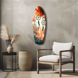 Dreamcatcher Glass Wall Art