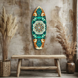 Emerald Dreams Glass Wall Art