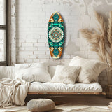 Emerald Dreams Glass Wall Art