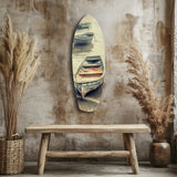 Drift of Solitude Glass Wall Art