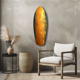 Golden Plate Glass Wall Art