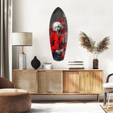 Einstein Mood V2 Glass Wall Art