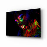 Female Portrait 30 Glass Wall Art