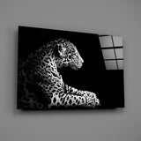 Leopard Glass Wall Art