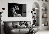 Leopard Glass Wall Art