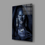 Woman Portrait 40 Glass Wall Art