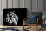 Lion Glass Wall Art