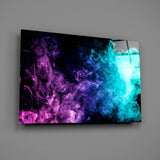 Colored Smoke Glass Wall Art