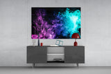 Colored Smoke Glass Wall Art