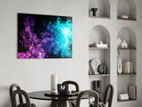 Colored Smoke Glass Wall Art