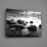 Cliffs Glass Wall Art