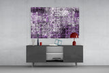 Abstract Glass Wall Art