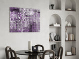 Abstract Glass Wall Art