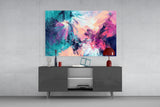 Abstract Glass Wall Art