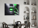 Women's Glass Wall Art