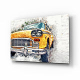 Chevrolet classique Impression sur verre