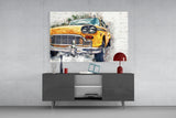 Classic Chevrolet Glass Wall Art