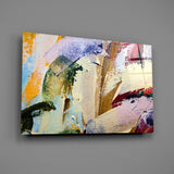 Abstract Pattern Glass Wall Art