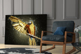 Parrot Glass Wall Art