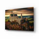 Schloss Glasbild