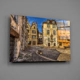 Medieval Square Glass Wall Art