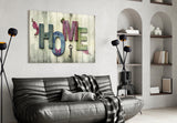 Home Glass Wall Art