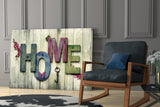 Home Glass Wall Art